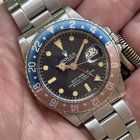 rolex gmt plessiclax anno 1970 prezzo|rolex gmt master vintage.